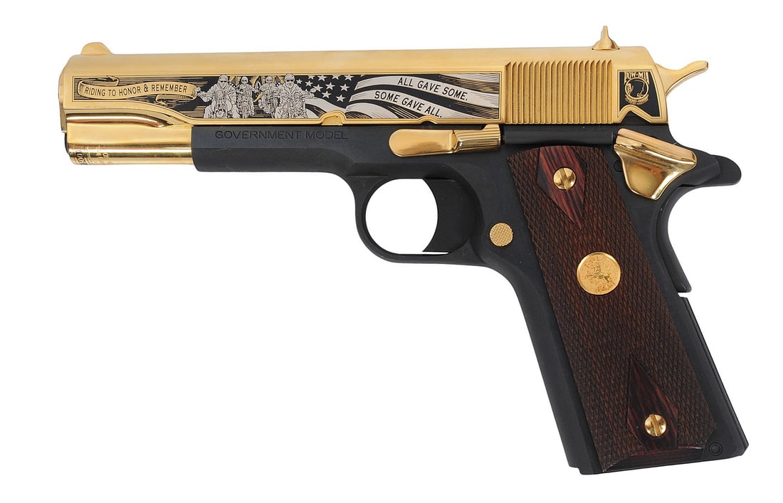 Colt M1911A1 Government "POW" Commemorative #37 of 500 45 ACP Semi Auto Pistol FFL 2942365(A2R1) - 5