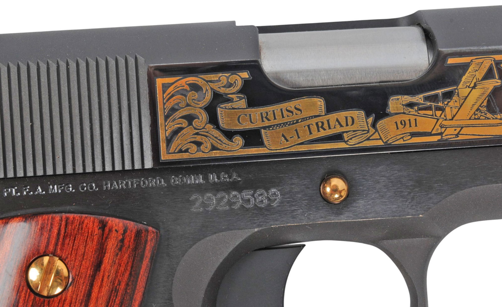 Colt M1911A1 Naval, Marine, Coast Guard Aviation #49 of 500 45 ACP SA Pistol FFL 2929589(A2R1) - 10