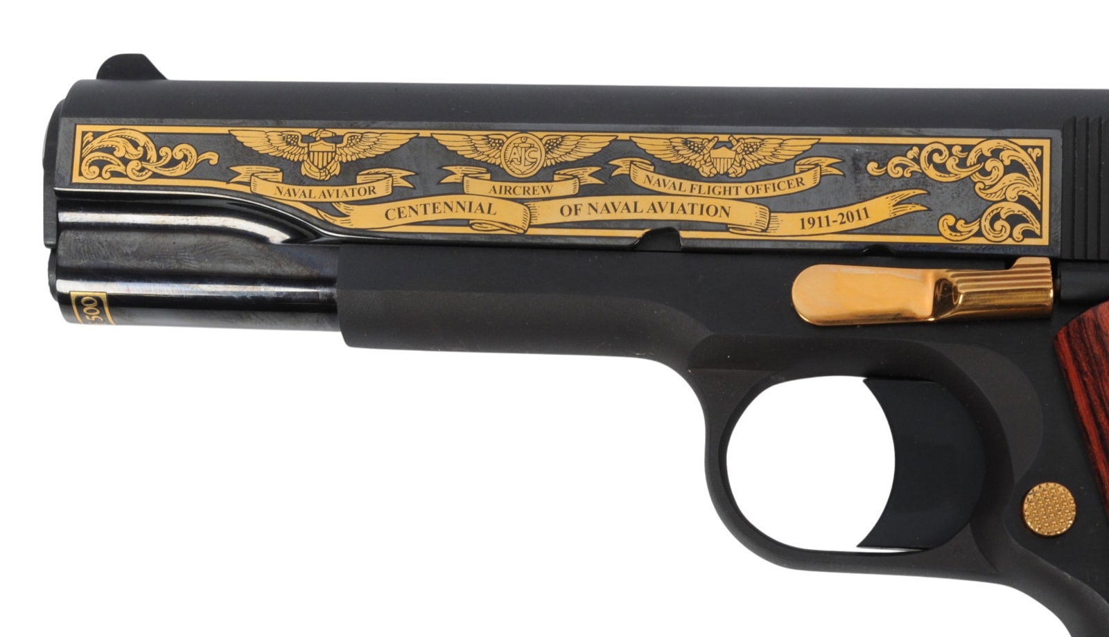 Colt M1911A1 Naval, Marine, Coast Guard Aviation #49 of 500 45 ACP SA Pistol FFL 2929589(A2R1) - 7