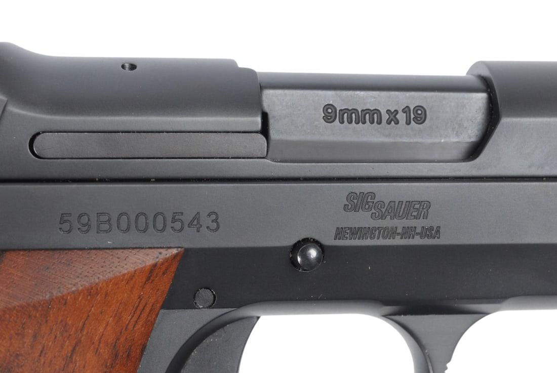 Sig P210 9mm Semi Auto Pistol FFL 59B000543 (A2R1) - 7