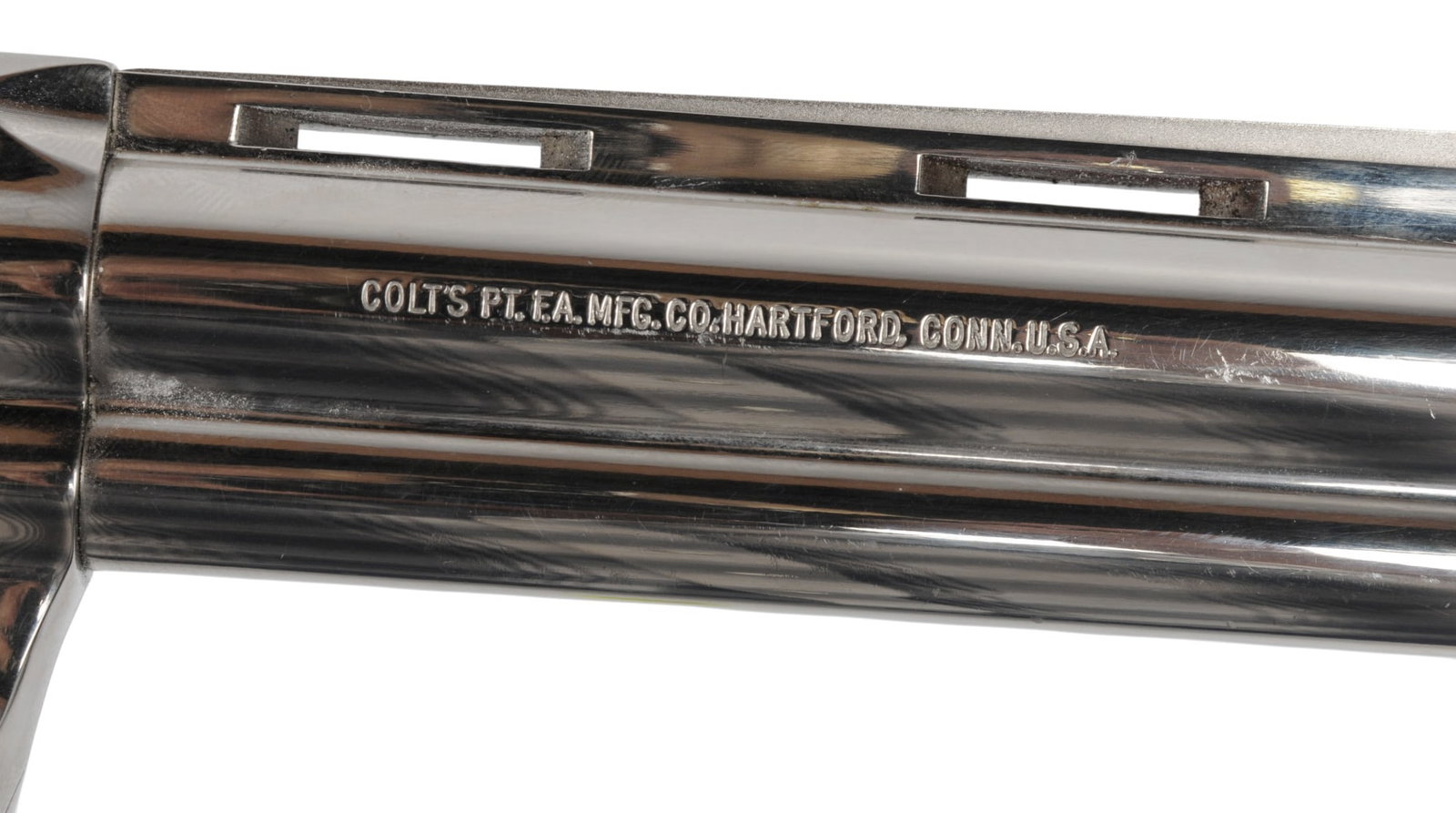 Colt Factory Nickel Python 357 Magnum Double Action Revolver FFL VA6942 (A2R1) - 2