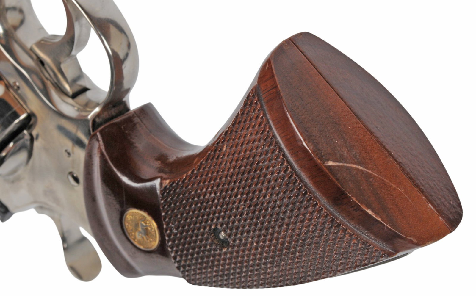 Colt Factory Nickel Python 357 Magnum Double Action Revolver FFL VA6942 (A2R1) - 3