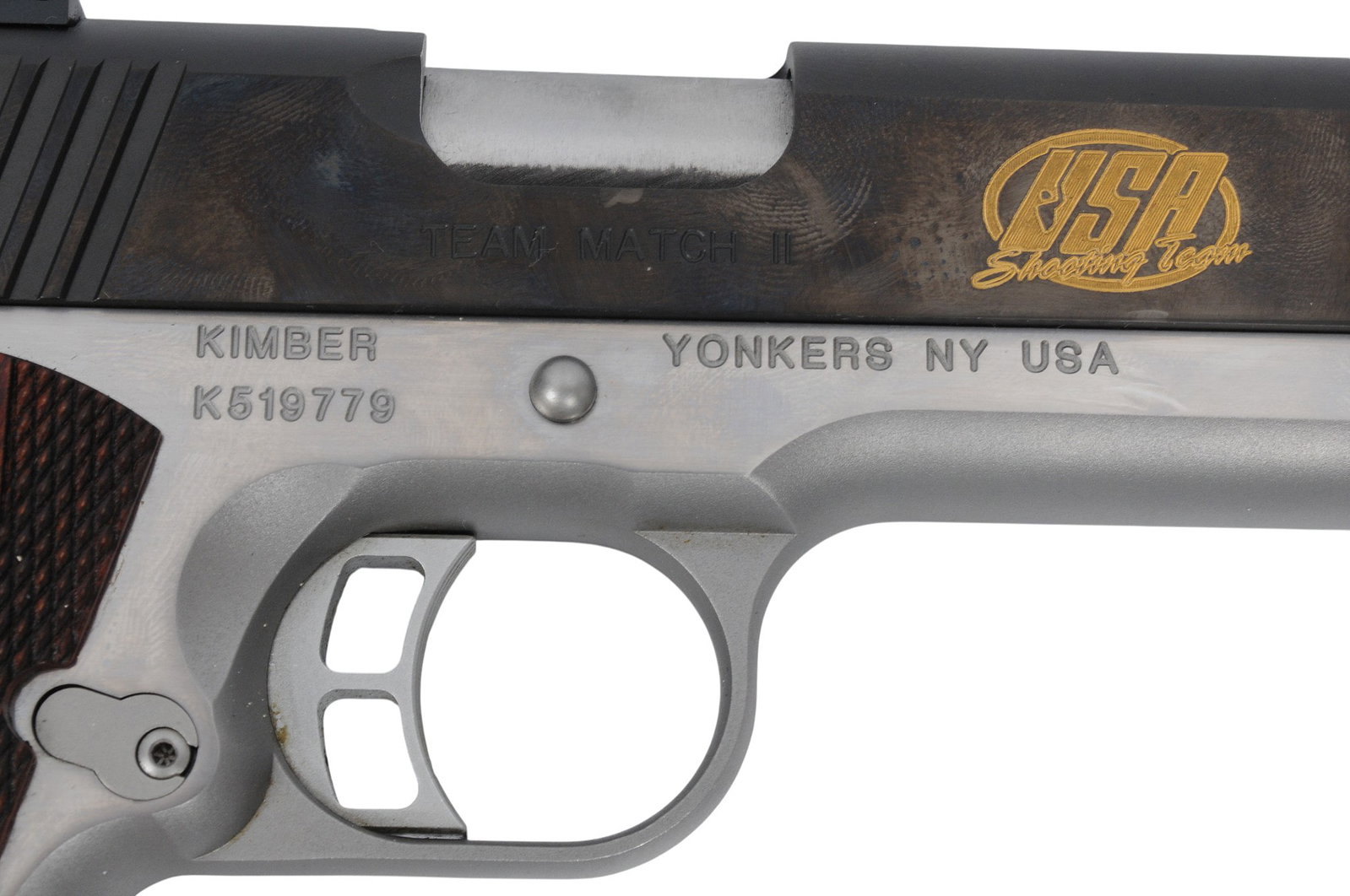 Kimber Team Match II "USA Shooting Team" 45 ACP Semi Auto Pistol FFL K519779(A2R1) - 2