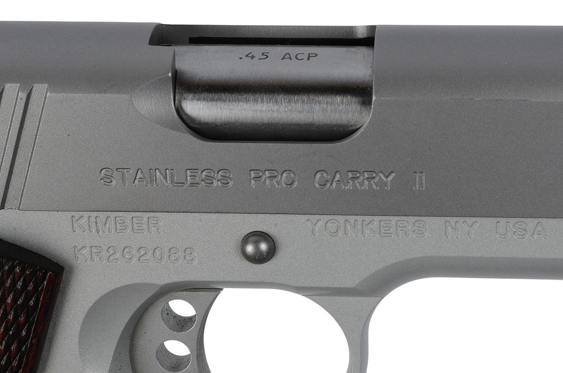 Kimber Stainless Pro Carry II 45 ACP Semi Auto Pistol FFL KR262088 (A2R1) - 2