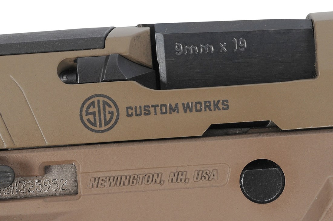 Sig P320 X5 Legion DHE Custom Works 9mm Semi Auto Pistol FFL 58H325952(A2R1) - 6