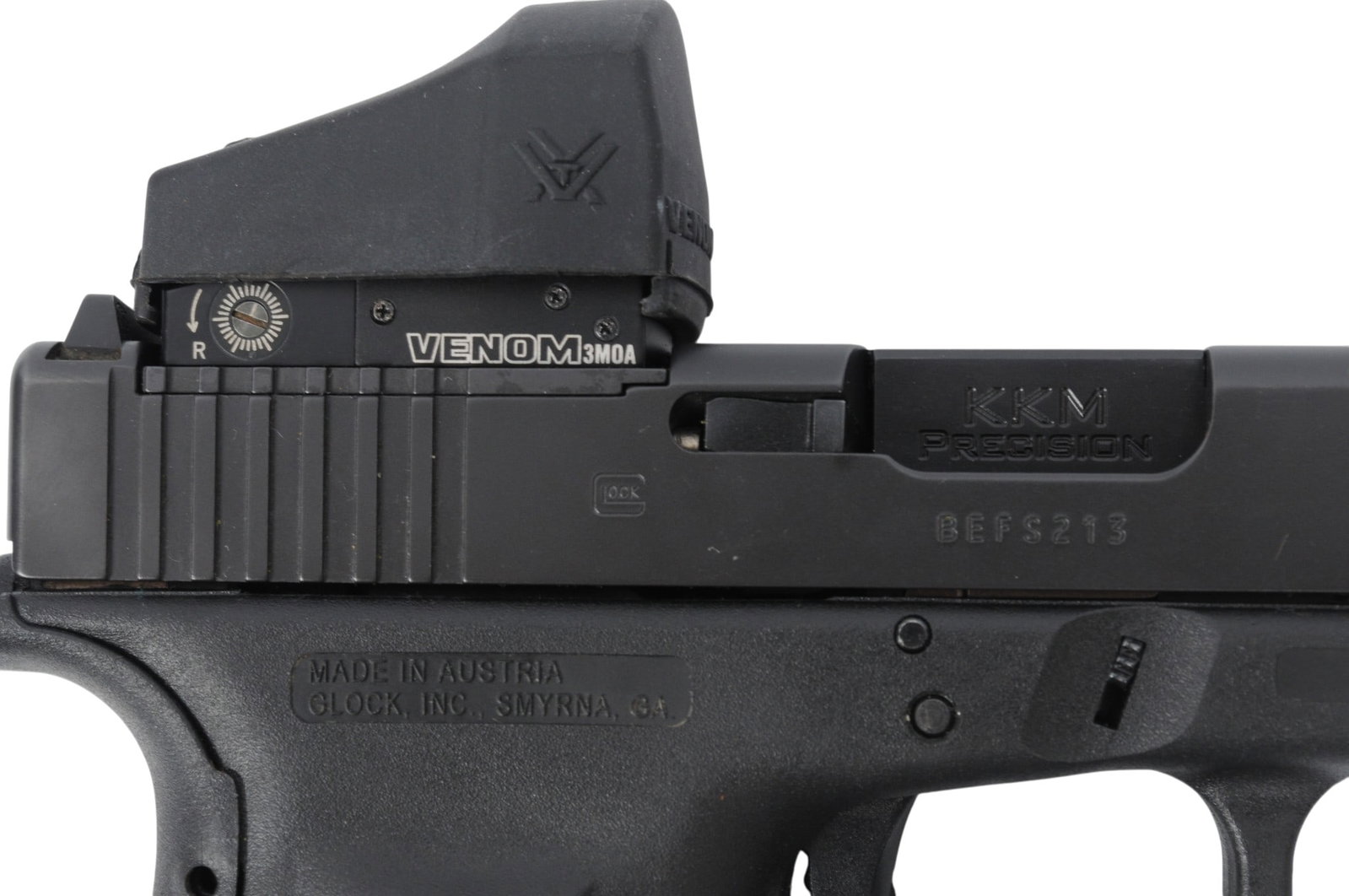 Glock 40 Gen 4 10mm Semi Auto Pistol with Vortex Red Dot FFL BEFS213 (FIS1) - 5