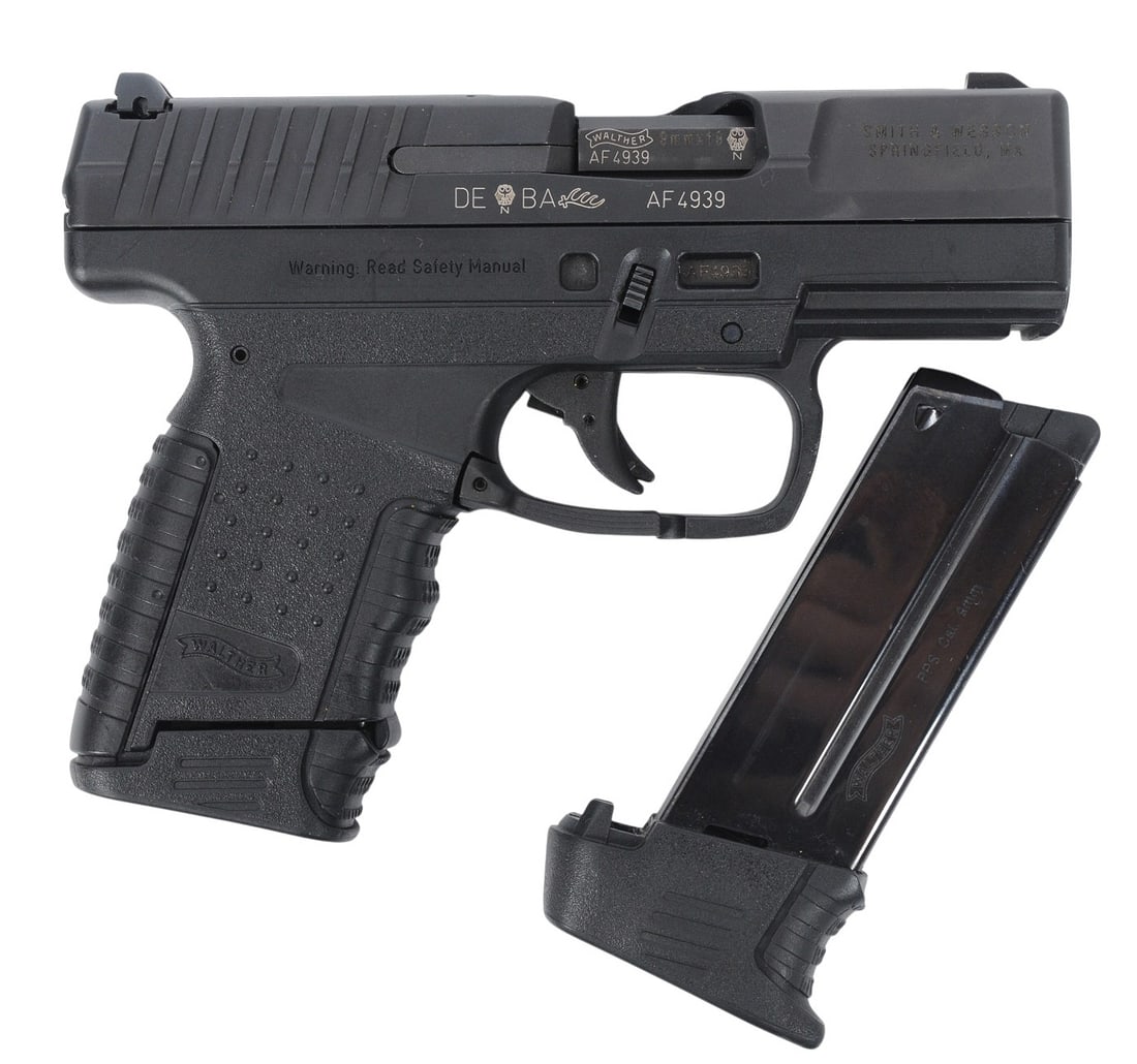 Smith & Wesson / Walther PPS 9mm Semi Auto Pistol FFL AF4939 (S2F1) (1 of 10)
