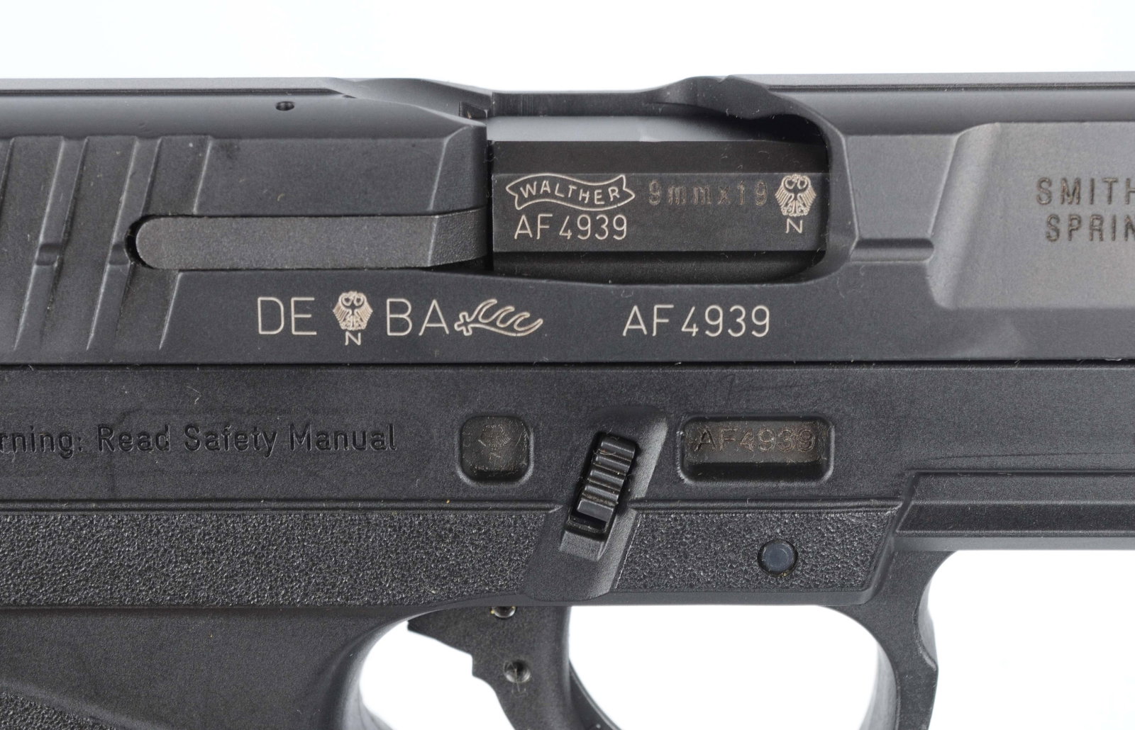 Smith & Wesson / Walther PPS 9mm Semi Auto Pistol FFL AF4939 (S2F1) - 3