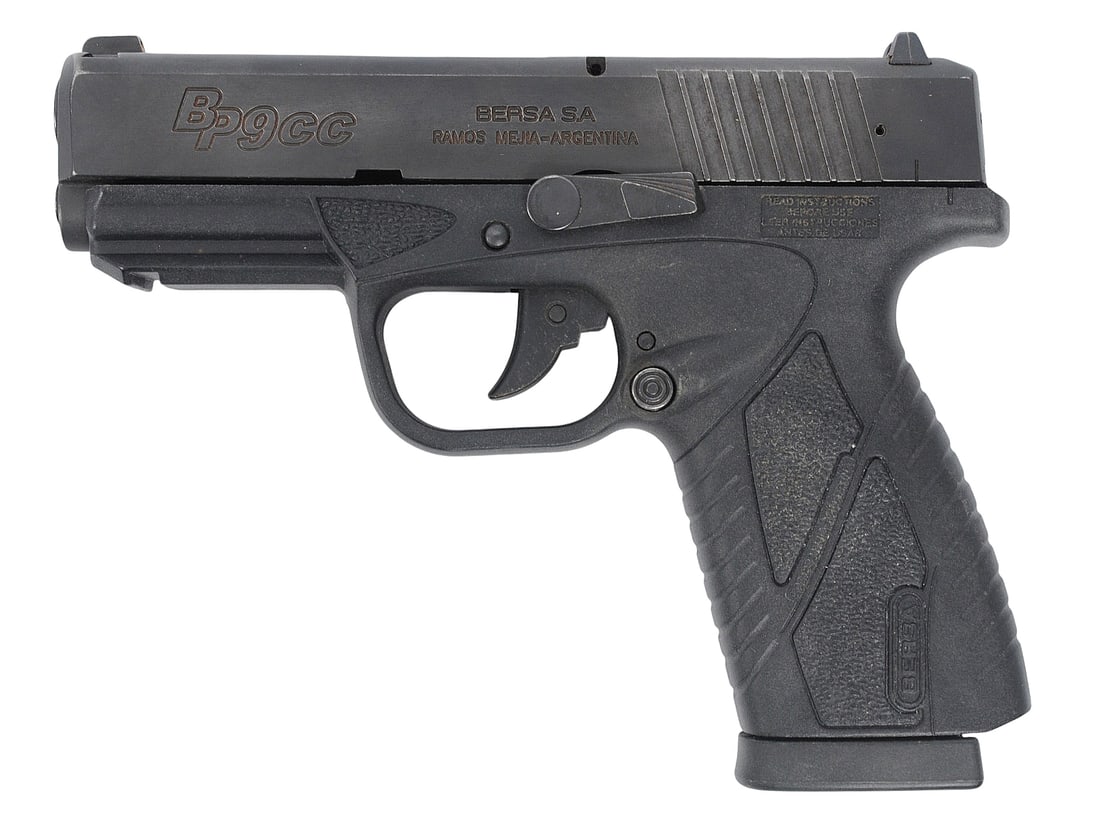 Bersa BP9CC 9mm Semi Auto Pistol FFL K57816 (P2A1) - 5