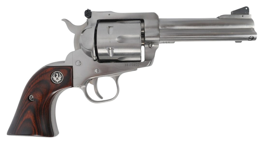 Ruger New Model Black Hawk 10mm SA Revolver with 40 S&W Cylinder FFL 38-73800(A2R1) - 2