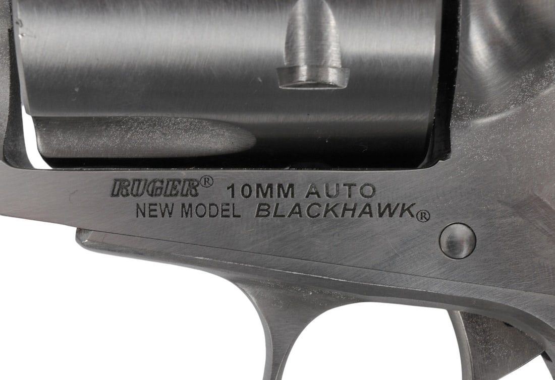 Ruger New Model Black Hawk 10mm SA Revolver with 40 S&W Cylinder FFL 38-73800(A2R1) - 5