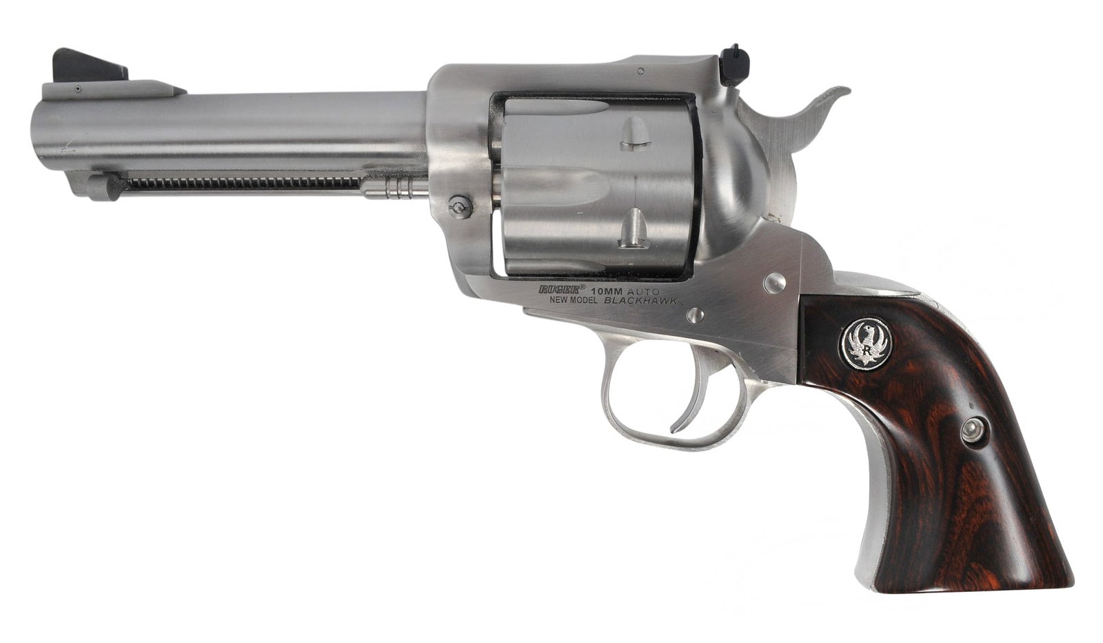 Ruger New Model Black Hawk 10mm SA Revolver with 40 S&W Cylinder FFL 38-73800(A2R1) - 6