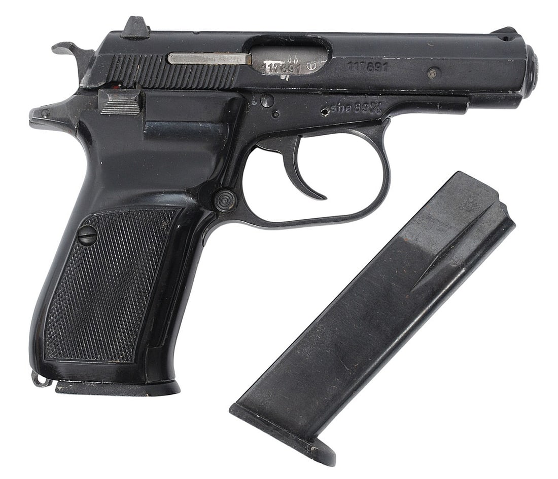 Czech CZ82 9x18 Mak Semi Auto Pistol FFL 117891 (D3M1): A Czech CZ82 9x18 Mak Semi Auto Pistol in good condition with a bright and defined bore that needs light cleaning. The action appears to function properly with moderate wear and cosmetic blemishing to