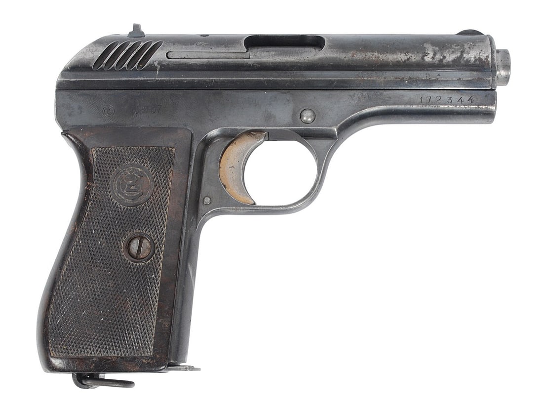 German Occupied Czech WWII Model VZ24 .380 Semi Auto Pistol FFL 172344 (D3M1) (1 of 8)