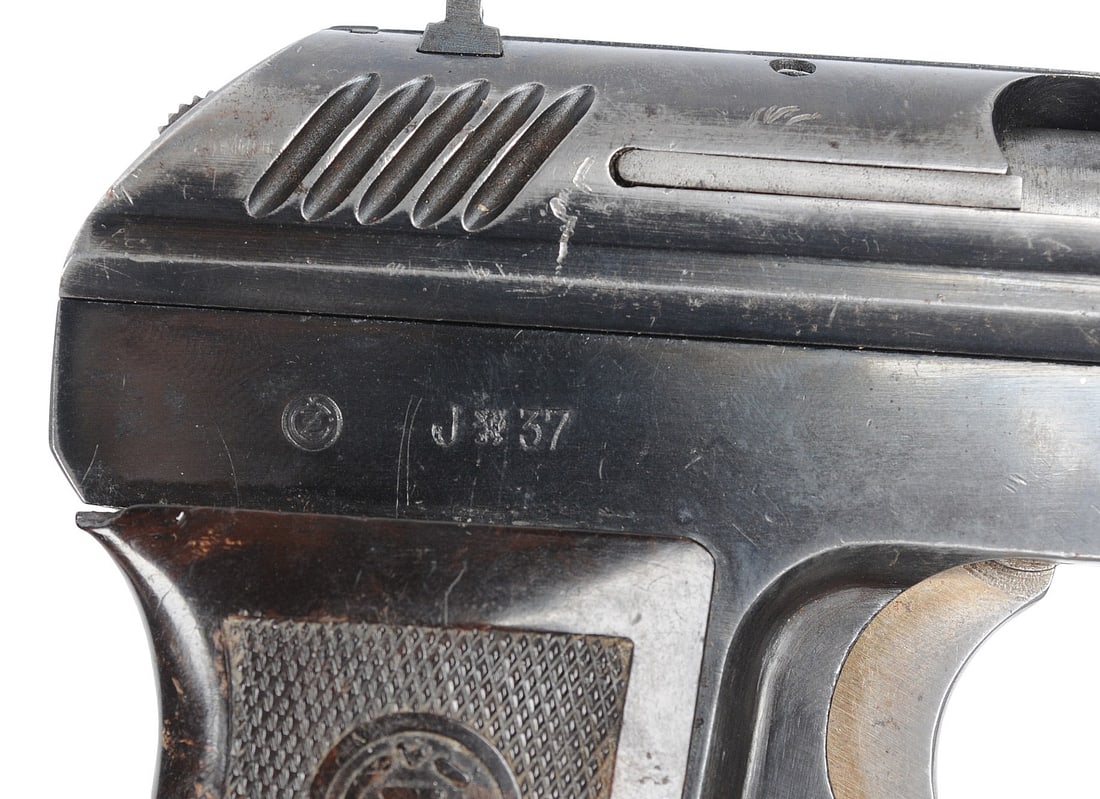 German Occupied Czech WWII Model VZ24 .380 Semi Auto Pistol FFL 172344 (D3M1) - 3