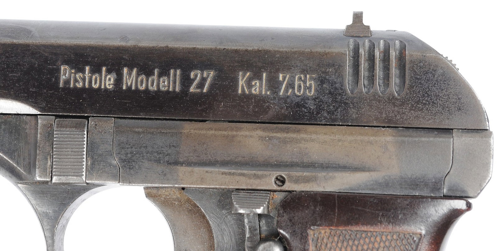 German Occupied Czech WWII Model VZ27 7.65mm Semi Auto Pistol FFL NSN (D3M1) - 4