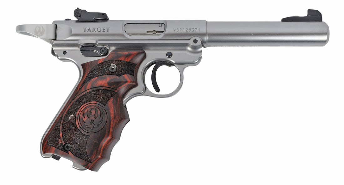 Ruger Mark IV 22LR Target Semi Auto Pistol FFL WBR129371(A2R1) (1 of 9)