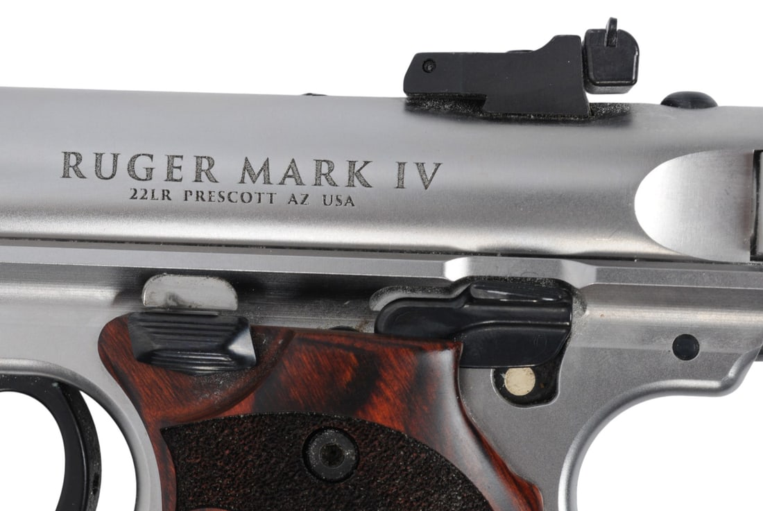 Ruger Mark IV 22LR Target Semi Auto Pistol FFL WBR129371(A2R1) - 5