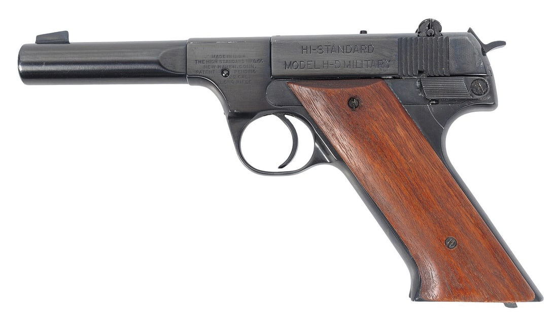 High Standard H-D Military 22LR Semi Auto Pistol FFL 210157 (A2R1) - 3