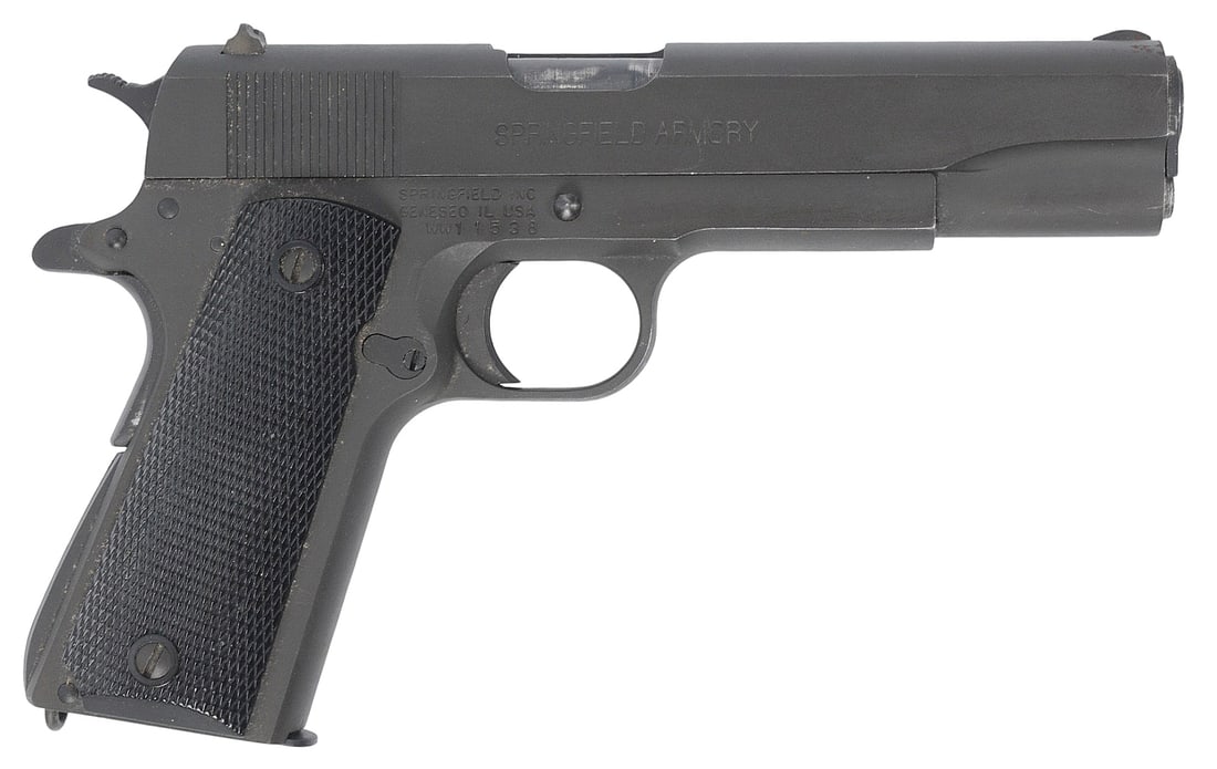 Springfield Armory Model 1911-A1 45 ACP Semi Auto Pistol FFL WW11538 (D3M1) (1 of 7)