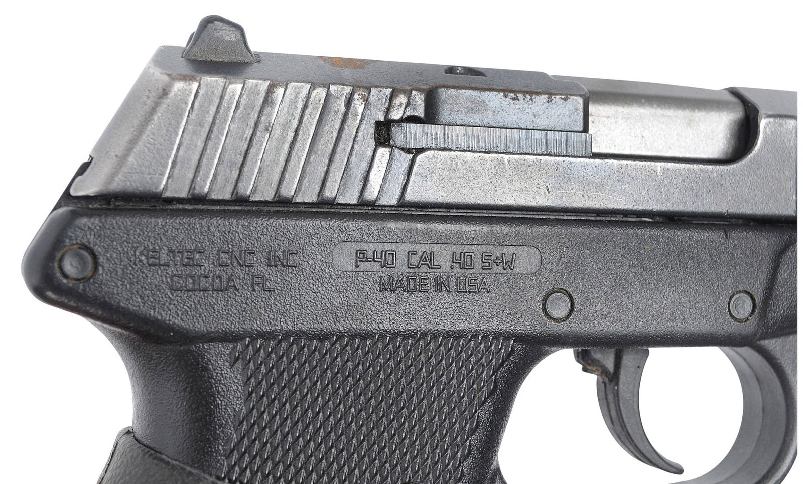 Kel Tec P-40 40 S&W Sub Compact Semi Auto Pistol FFL 85275(D3M1) - 2