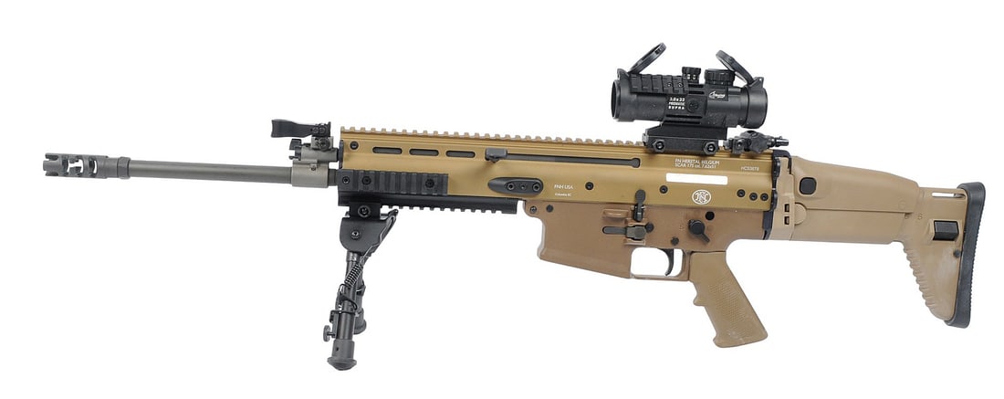 FN SCAR 17S 7.62x51mm Semi Auto Rifle with Prismatic Nitro Purged Optic FFL HC53678 (A2R1) - 11