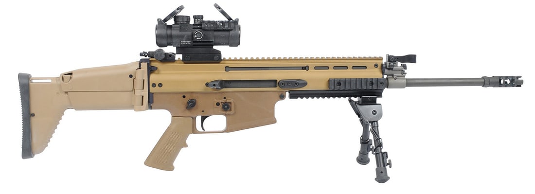 FN SCAR 17S 7.62x51mm Semi Auto Rifle with Prismatic Nitro Purged Optic FFL HC53678 (A2R1) (1 of 16)
