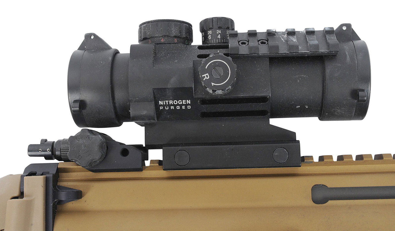 FN SCAR 17S 7.62x51mm Semi Auto Rifle with Prismatic Nitro Purged Optic FFL HC53678 (A2R1) - 4