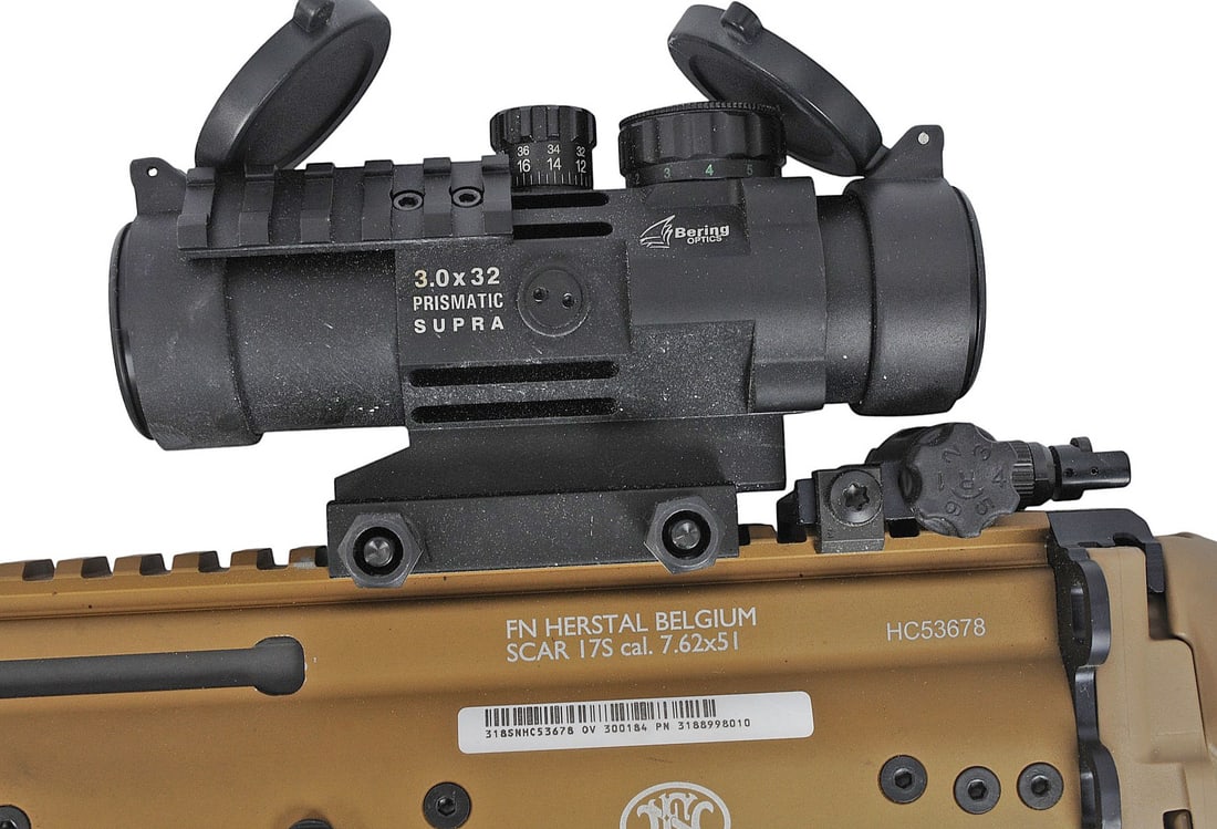 FN SCAR 17S 7.62x51mm Semi Auto Rifle with Prismatic Nitro Purged Optic FFL HC53678 (A2R1) - 9