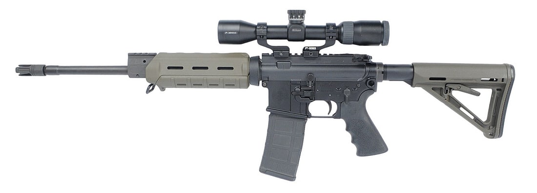 Sig M400 300 Blk Semi Auto Rifle with Nikon P-300 Blk Scope FFL 20K016821(S2F1) - 10