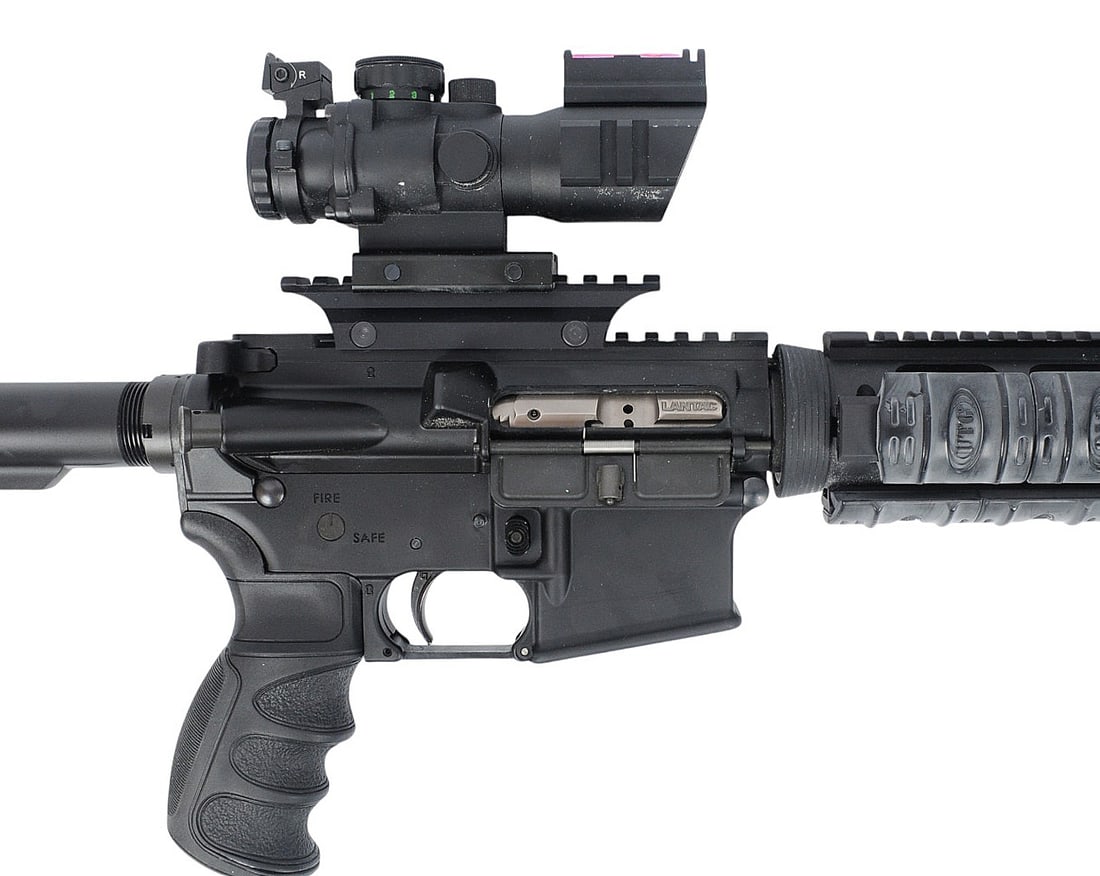 Bushmaster XM15-E2S 5.56mm Semi Auto Rifle with Sniper "ACOG" Style Scope FFL AMG500255 (A2R1) - 3