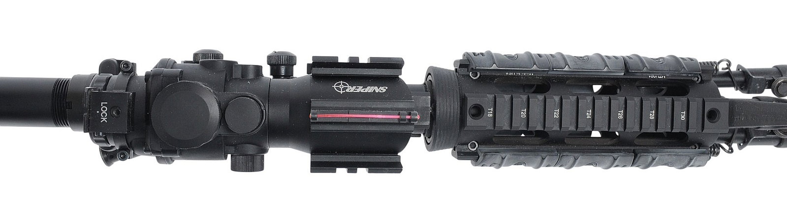 Bushmaster XM15-E2S 5.56mm Semi Auto Rifle with Sniper "ACOG" Style Scope FFL AMG500255 (A2R1) - 5