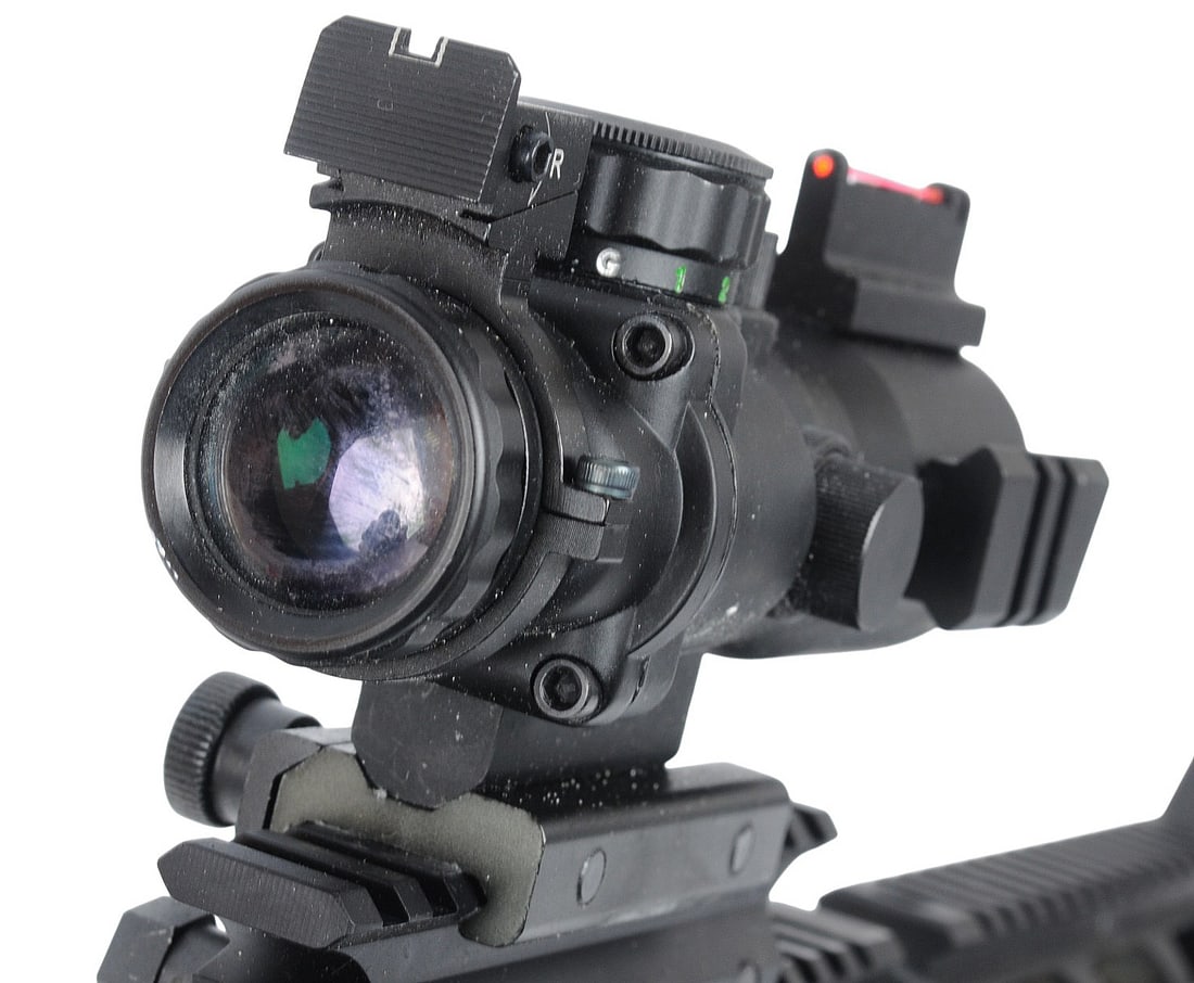 Bushmaster XM15-E2S 5.56mm Semi Auto Rifle with Sniper "ACOG" Style Scope FFL AMG500255 (A2R1) - 6