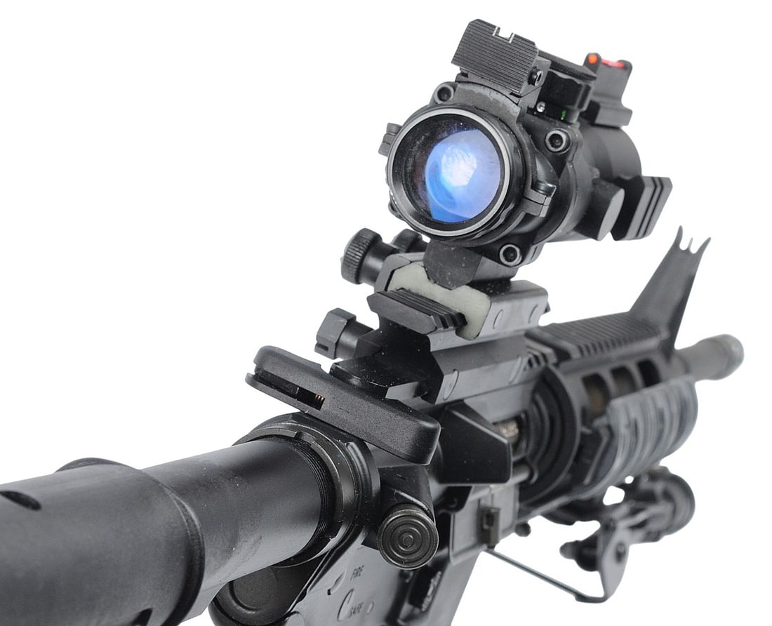 Bushmaster XM15-E2S 5.56mm Semi Auto Rifle with Sniper "ACOG" Style Scope FFL AMG500255 (A2R1) - 8
