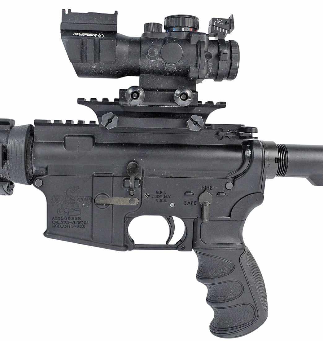 Bushmaster XM15-E2S 5.56mm Semi Auto Rifle with Sniper "ACOG" Style Scope FFL AMG500255 (A2R1) - 9