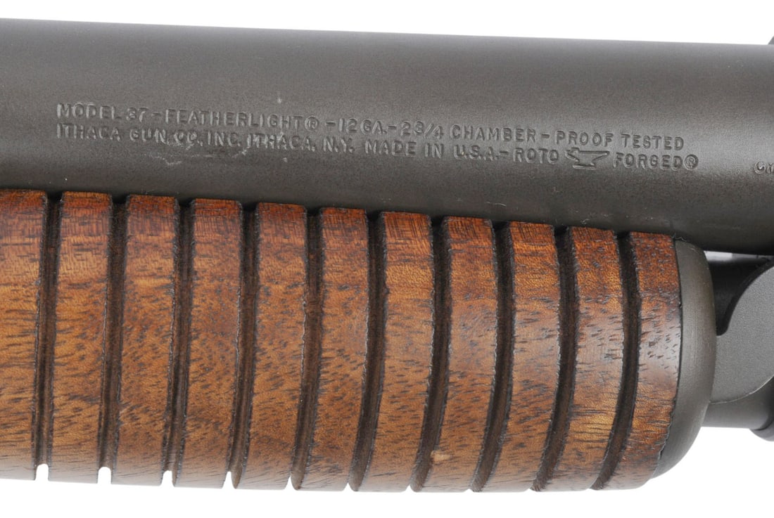 Ithaca Model 37 Featherlight 12 Ga. Pump Action Shotgun FFL 371715922 (G2L1) - 8