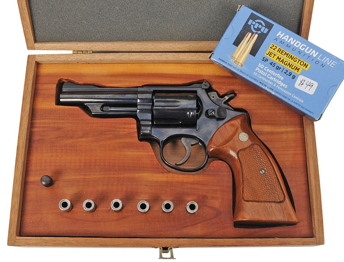 Smith & Wesson Model 53-2 22 Jet Double Action Revolver FFL 4K48592 (RDW1) (1 of 14)