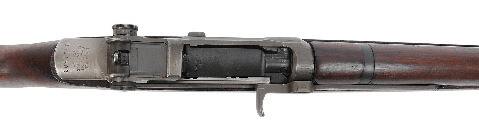 US Military WWII Springfield M1 Garand 30-06 Semi Auto Rifle FFL 3411802 (D3M1) - 4