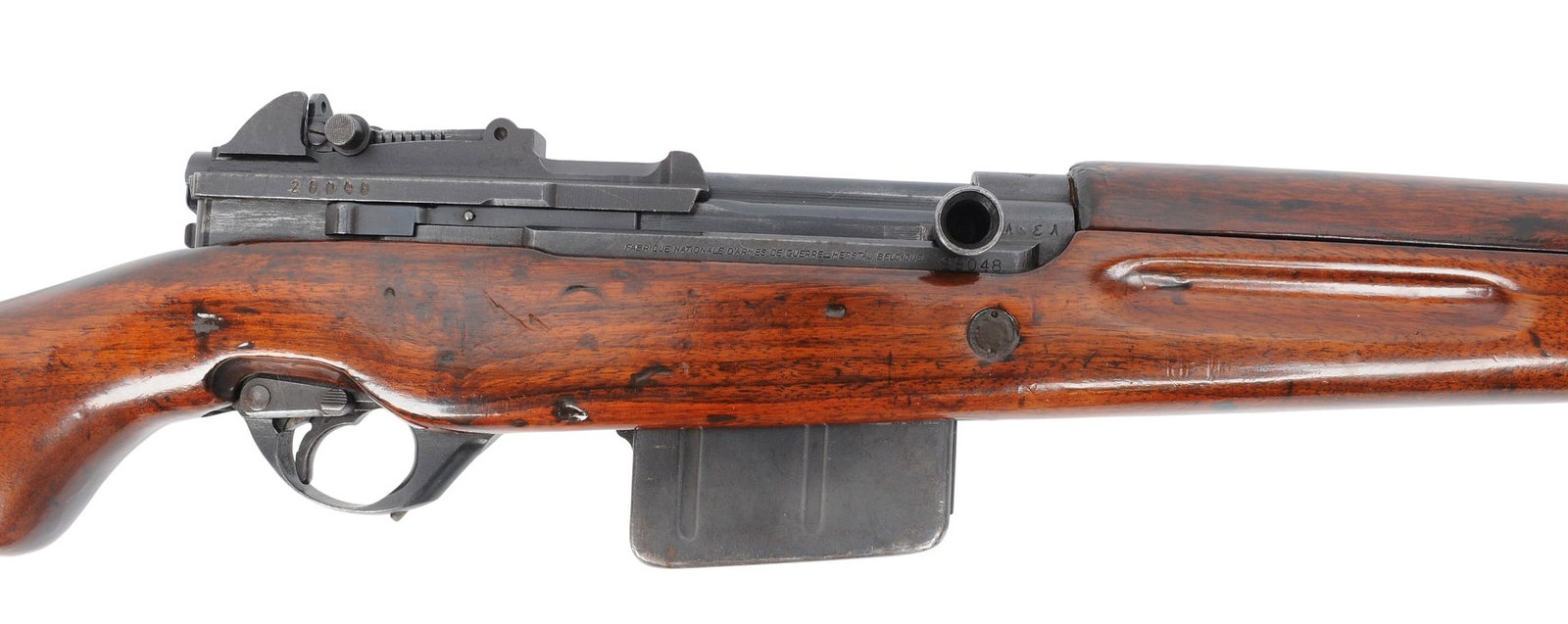 Egyptian FN49 8mm Semi Auto Rifle FFL 28048 (W3G1) - 4