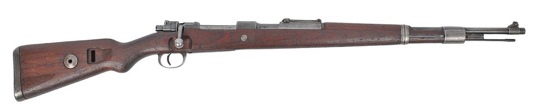 German WWII "BYF" Code 1943 Dated K98 Mauser 8mm Bolt Action Rifle FFL 29660C (D3M1) (1 of 16)