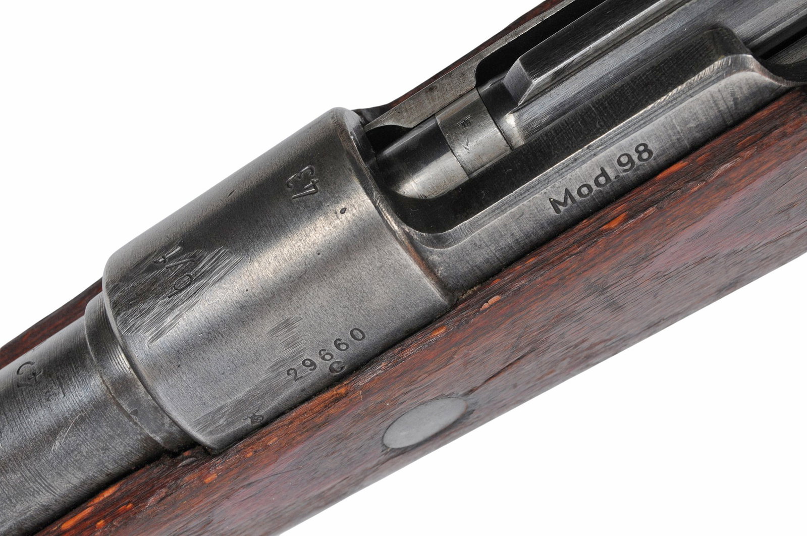 German WWII "BYF" Code 1943 Dated K98 Mauser 8mm Bolt Action Rifle FFL 29660C (D3M1) - 9