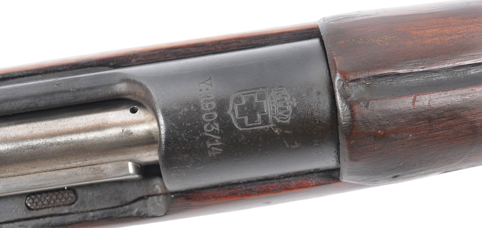 Rare Greek Contract Steyr Model 1903/1914 6.5x54mm Mannlicher Bolt Action Rifle FFL 3321B (D3M1) - 5