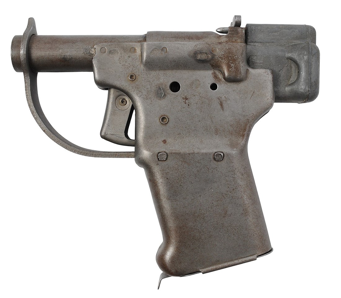 RARE US WWII issue General Motors Guide Lamp "Liberator" 45 ACP Single Shot Pistol - FFL NSN (A1) - 2