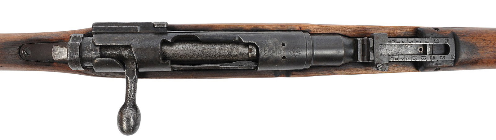 Imperial Japanese with "Mum" Type 38 Arisaka 6.5 Jap Bolt Action Rifle FFL 863912 (D3M1) - 5