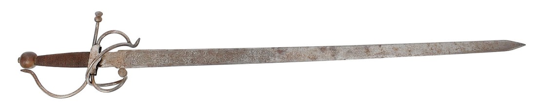 Vintage Reproduction Spanish 17th Century Toledo Sword (P4C) - 2