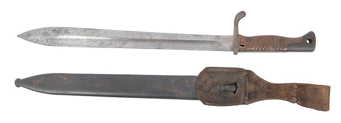 Imperial German WWI Gew 98 Rifle "Butcher" Bayonet (RA) (1 of 10)