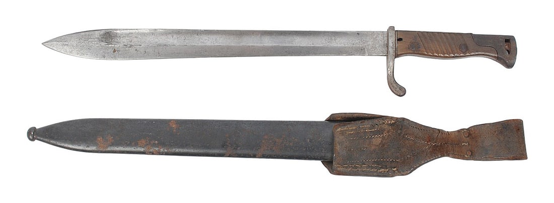 Imperial German WWI Gew 98 Rifle "Butcher" Bayonet (RA) - 2