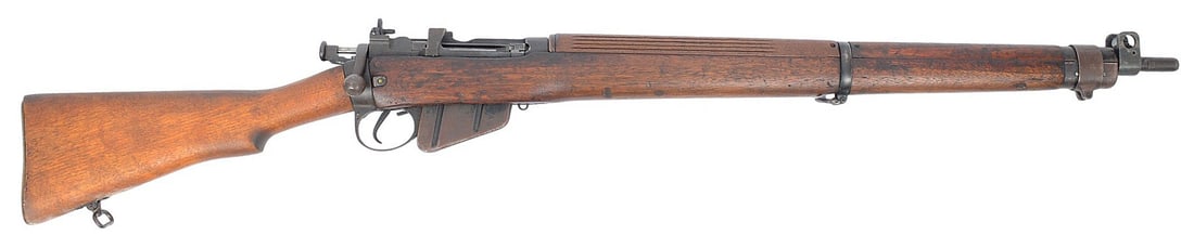 US Property WWII Savage NO.4 Enfield 303 Brit. 1943 Dated Bolt Action Rifle FFL 43C3791 (D3M1) (1 of 14)