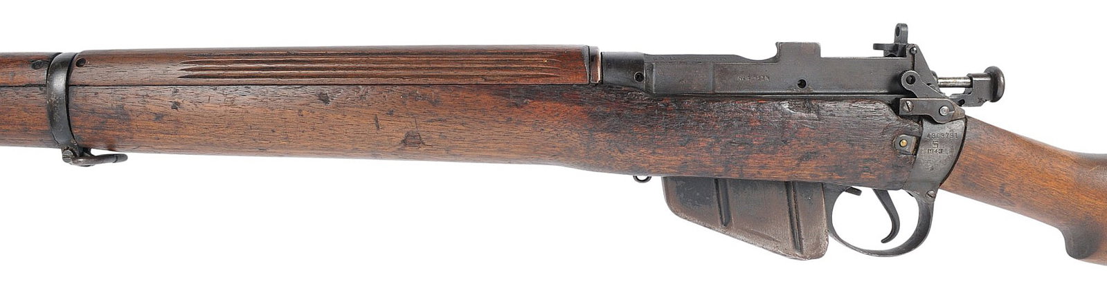 US Property WWII Savage NO.4 Enfield 303 Brit. 1943 Dated Bolt Action Rifle FFL 43C3791 (D3M1) - 7