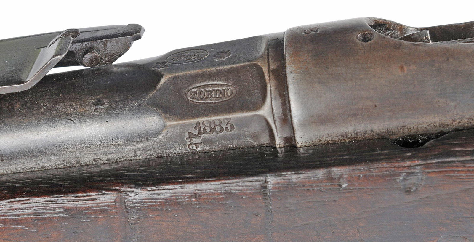 Italian Torino Model 1870/87/15 1883 Dated 6.5x52mm Converted Bolt Action Rifle No FFL (D3M1) - 9